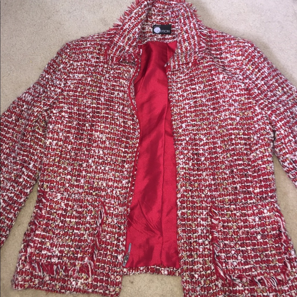 ❣️red jacket❣️ - Picture 2 of 8
